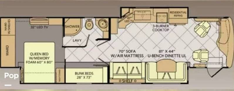 2015 Expedition 38B by Fleetwood from Pop RVs in Melbourne, Florida