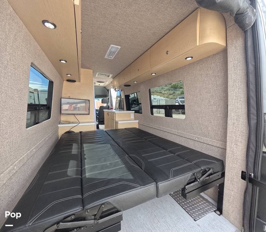 2015 Mercedes-Benz Sprinter 3500 170WB - Used Conversion Van For Sale by Pop RVs in Santa Clarita, California features Awning, Air Conditioning