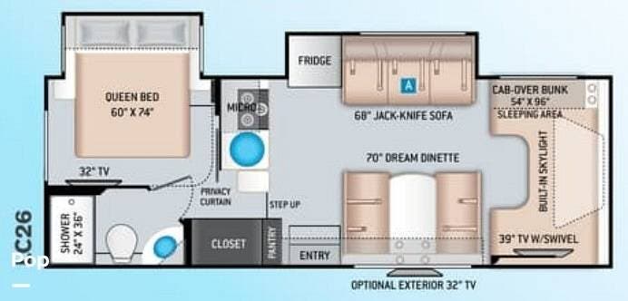 2022 Quantum LC22 by Thor Motor Coach from Pop RVs in Lake Helen, Florida