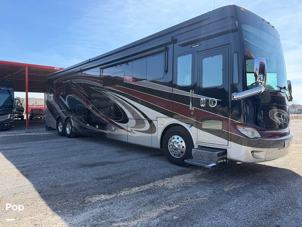 2018 Tiffin Allegro Bus 45OPP - Used Diesel Pusher For Sale by Pop RVs in Aledo, Texas features Slideout, Leveling Jacks, Air Conditioning, Generator, Awning