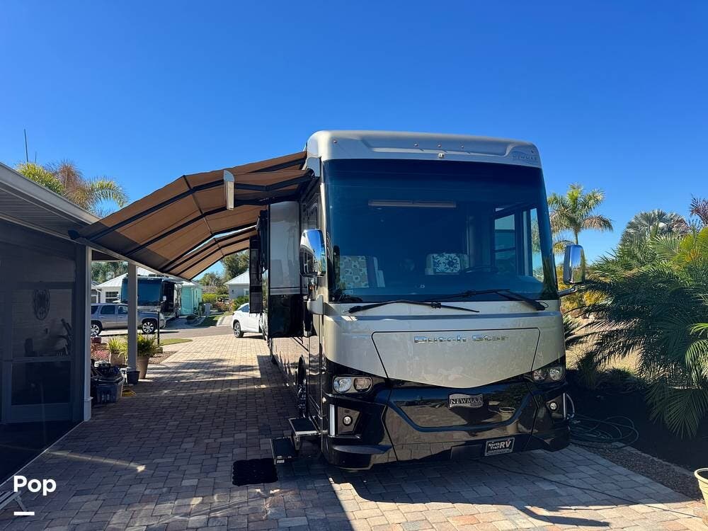2020 Newmar Dutch Star 4369 - Used Diesel Pusher For Sale by Pop RVs in Arcadia, Florida features Awning, Air Conditioning, Leveling Jacks, Slideout, Generator