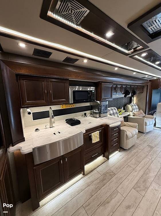 2019 Tiffin Allegro Bus 45OPP - Used Diesel Pusher For Sale by Pop RVs in Sedalia, Colorado features Air Conditioning, Awning, Generator, Slideout, Leveling Jacks