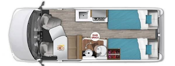 2024 Roadtrek Roadtrek Pivot - Used Class B For Sale by Pop RVs in Deland, Florida features Awning, Air Conditioning, Generator