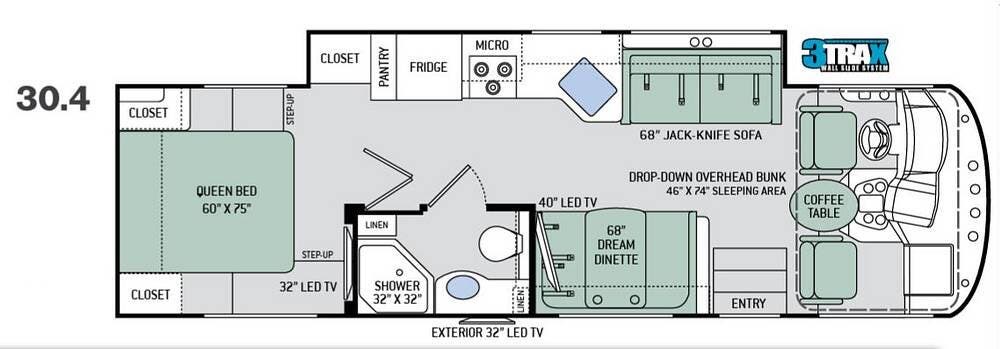 2018 A.C.E. 30.4 by Thor Motor Coach from Pop RVs in Mooresville, North Carolina