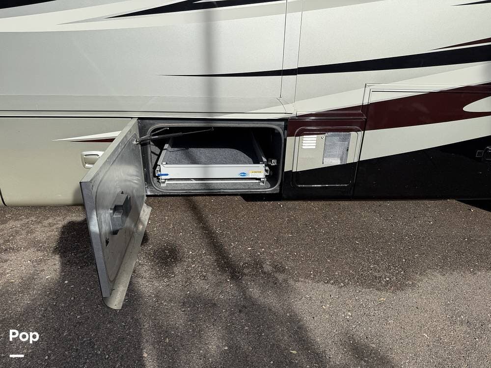 2011 Tiffin Allegro Open Road 34QFA - Used Diesel Pusher For Sale by Pop RVs in Oracle, Arizona features Awning, Slideout, Generator, Air Conditioning