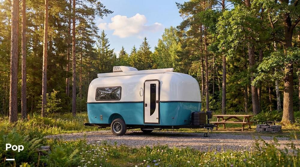2026  Cortes Campers Foxy 1BB - New Travel Trailer For Sale by Pop RVs in Euclid, Ohio features Air Conditioning, Leveling Jacks