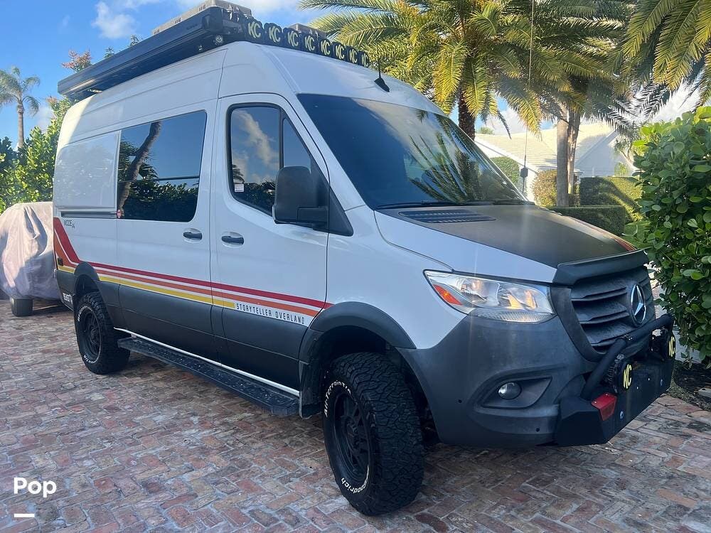 2021  Storyteller Overland Beast Mode 4X4 - Used Class B For Sale by Pop RVs in Jupiter Inlet Colony, Florida features Air Conditioning, Awning