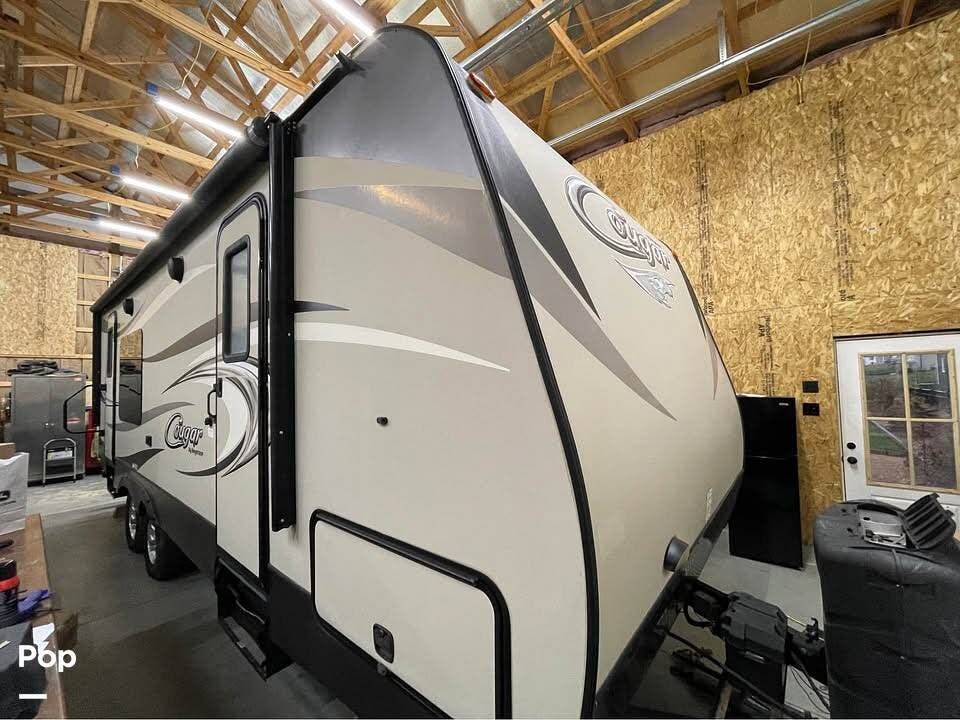 2017 Keystone Cougar M-24 - Used Travel Trailer For Sale by Pop RVs in Walton, Kentucky features Slideout