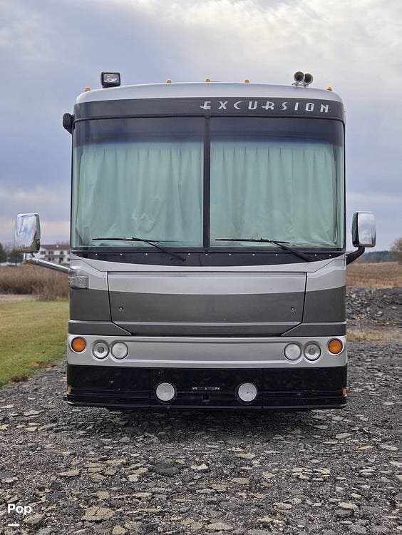 2004 Fleetwood Excursion 39S - Used Diesel Pusher For Sale by Pop RVs in Union, Illinois features Slideout, Air Conditioning, Generator, Awning