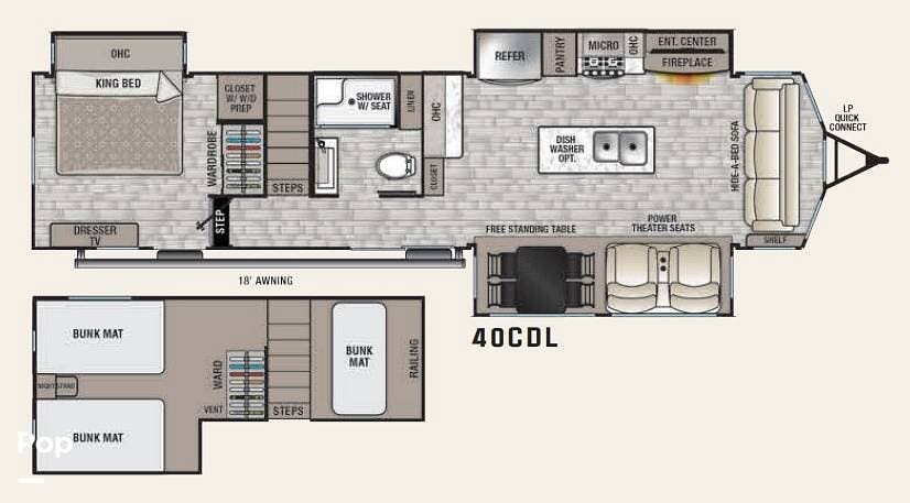 Used 2022 Forest River Cedar Creek Cottage Forest River  40 CDL available in Buckeye Lake, Ohio