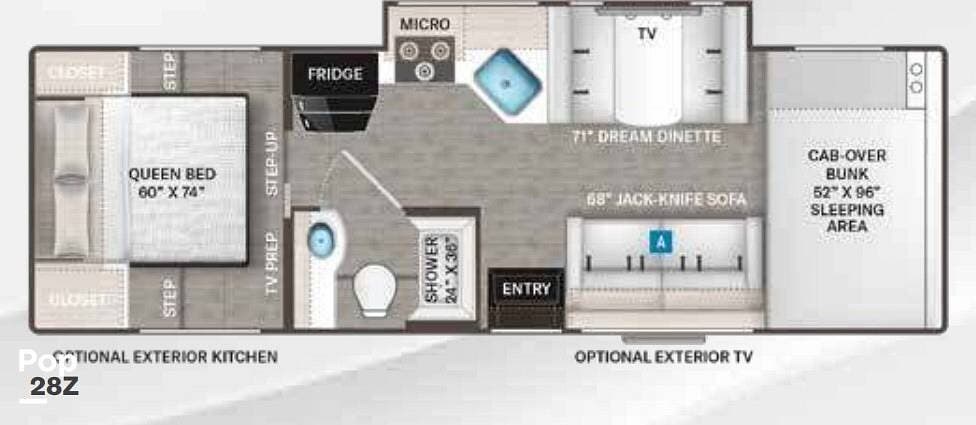 2025 Chateau 28Z by Thor Motor Coach from Pop RVs in Sorrento, Florida