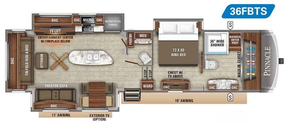 2020 Pinnacle Jayco  36FBTS by Jayco from Pop RVs in Escondido, California