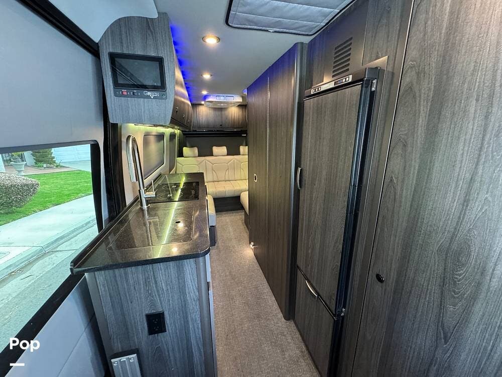 2023  Strada-ion by Grech Tour 3500XD 170" EXT - Used Class B For Sale by Pop RVs in Huntington Beach, California features Awning, Air Conditioning