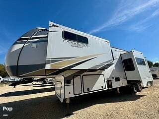 2022 Alliance RV Paradigm 372RK - Used Fifth Wheel For Sale by Pop RVs in Breaux Bridge, Louisiana features Leveling Jacks, Awning, Slideout, Air Conditioning