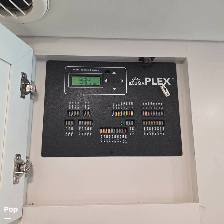 2022 Fleetwood Frontier 34GT - Used Diesel Pusher For Sale by Pop RVs in Davie, Florida features Leveling Jacks, Generator, Slideout, Awning, Air Conditioning