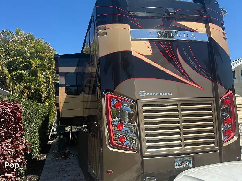 2016 Entegra Coach Cornerstone 45B - Used Diesel Pusher For Sale by Pop RVs in Fort Denaud, Florida features Slideout