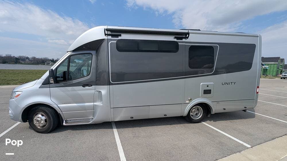 2023 Leisure Travel Unity U24MB - Used Class C For Sale by Pop RVs in Indianapolis, Indiana features Awning, Slideout, Air Conditioning, Generator