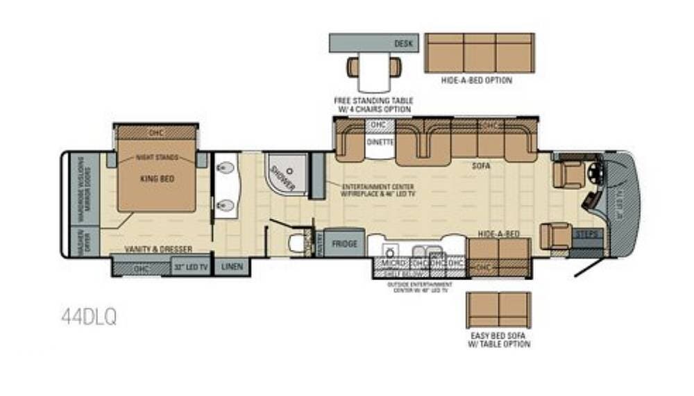 Used 2015 Entegra Coach Anthem 44DLQ available in Bellefonte, Pennsylvania