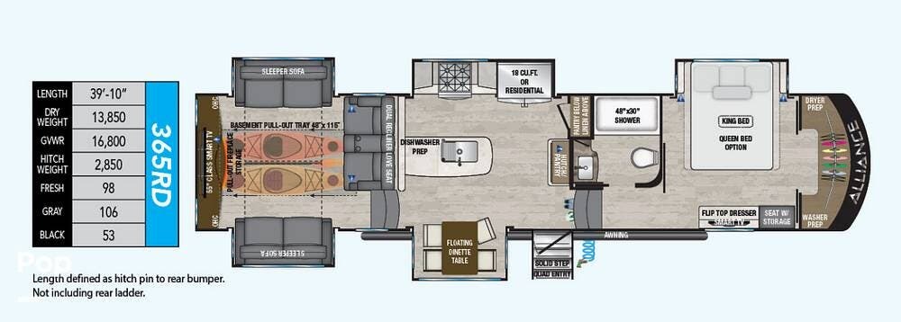 Used 2021 Alliance RV Paradigm 365RD available in Lake Havasu City, Arizona