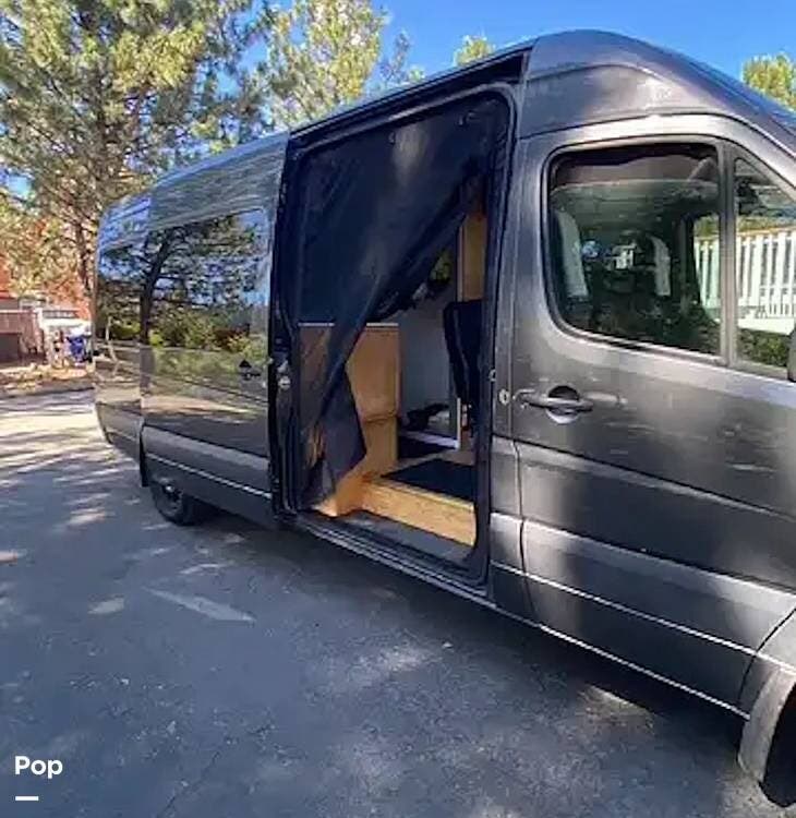 2016 Mercedes-Benz Sprinter 2500 High Roof 170WB - Used Conversion Van For Sale by Pop RVs in Bakersfield, California features Air Conditioning