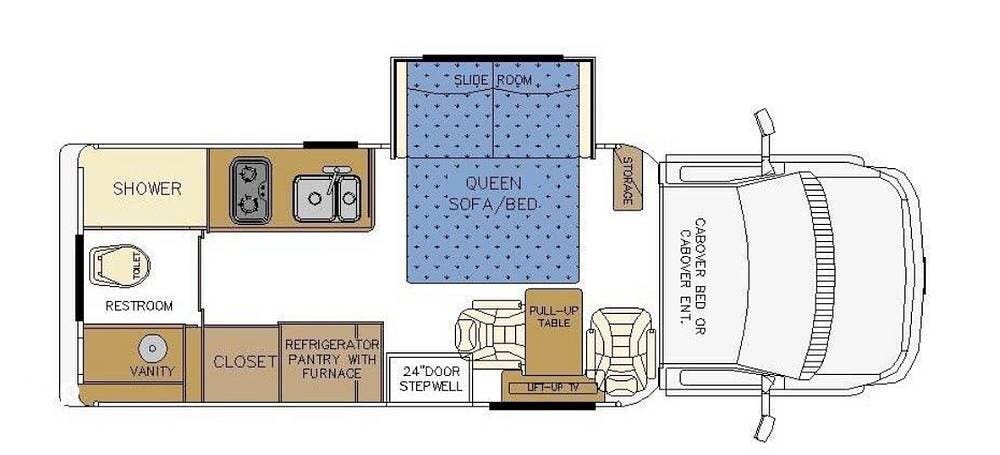 2014 Triumph Born Free by Born Free from Pop RVs in Fort Myers, Florida
