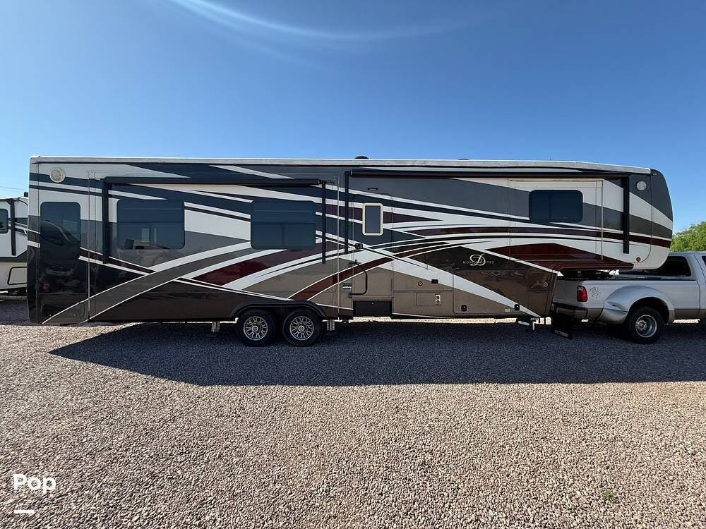 2018 DRV Mobile Suites 40KSSB4 - Used Fifth Wheel For Sale by Pop RVs in Amado, Arizona features Leveling Jacks, Slideout, Awning, Generator, Air Conditioning