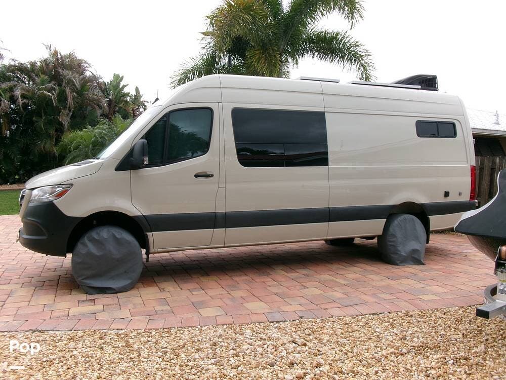 2019 Mercedes-Benz Sprinter 2500 170WB 4WD - Used Conversion Van For Sale by Pop RVs in Palm City, Florida features Air Conditioning, Awning