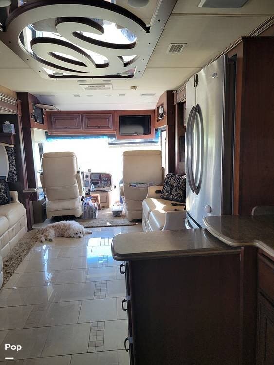 2012 Entegra Coach Aspire 42RBQ - Used Diesel Pusher For Sale by Pop RVs in Saint Charles, Missouri features Awning, Slideout, Generator, Air Conditioning