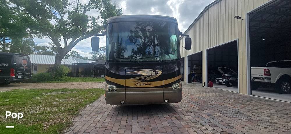 2016 Forest River Berkshire 38A - Used Diesel Pusher For Sale by Pop RVs in Loxahatchee, Florida features Slideout