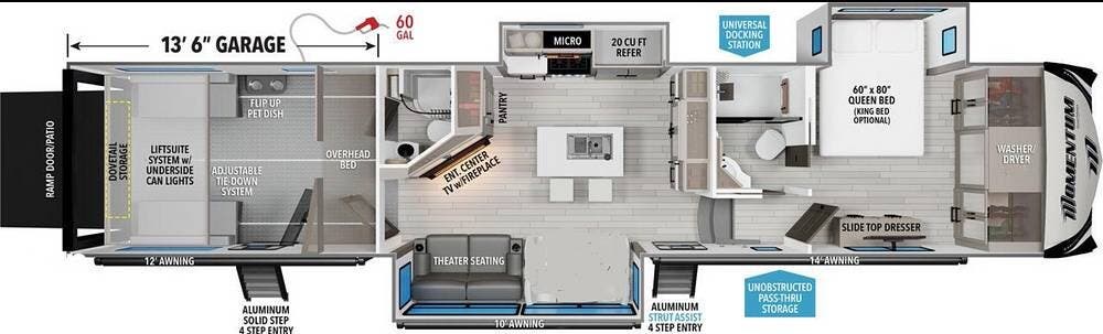 Used 2019 Grand Design Momentum 397TH available in Apache Junction, Arizona