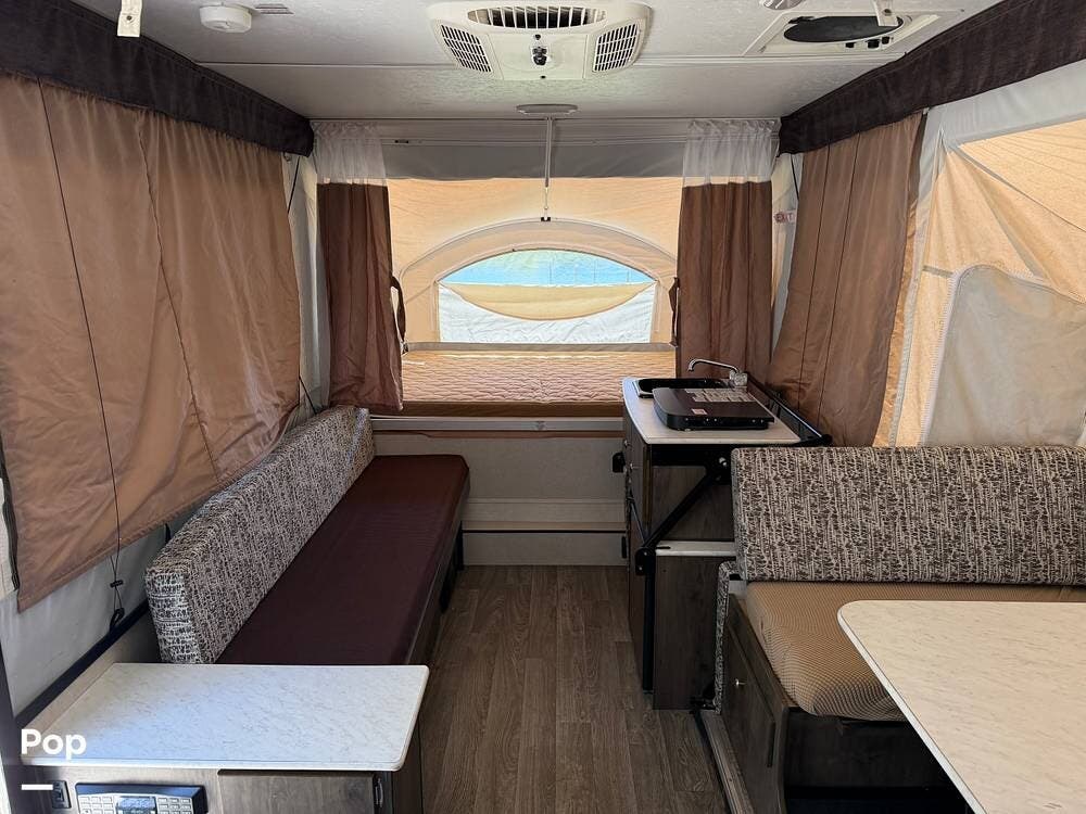 2019 Forest River Coachmen V-Trec V3 - Used Travel Trailer For Sale by Pop RVs in Pinehurst, Texas features Slideout, Awning, Leveling Jacks, Air Conditioning