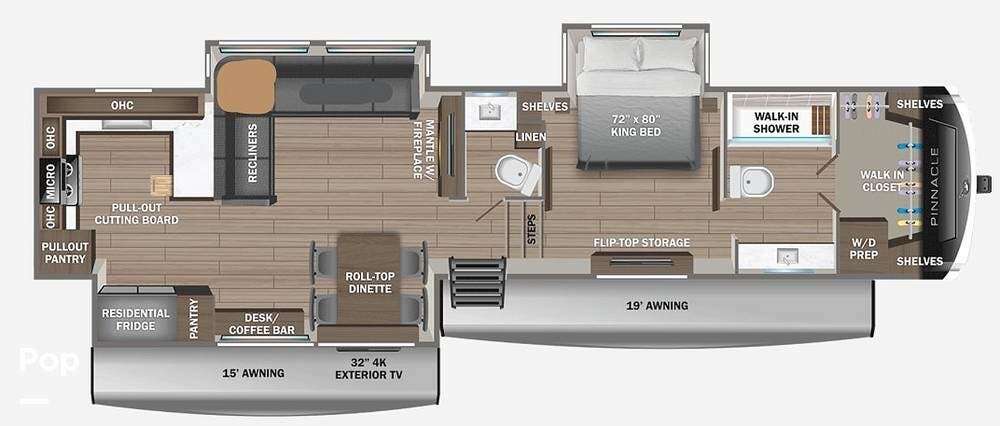 Used 2025 Jayco Pinnacle 38fbrk available in Keystone Heights, Florida