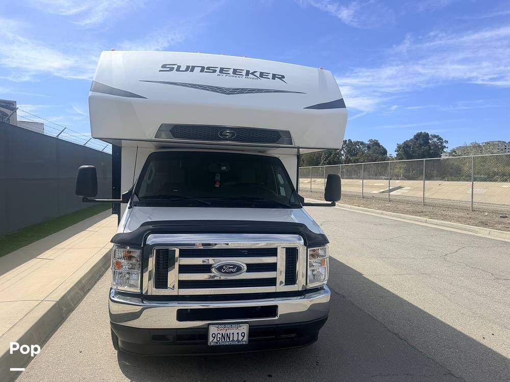 2023 Forest River Sunseeker LE Series M-2250S Ford E350 - Used Class C For Sale by Pop RVs in Dana Point, California features Slideout