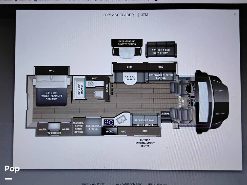 2025 Accolade XL 37M by Entegra Coach from Pop RVs in Louisville, Georgia