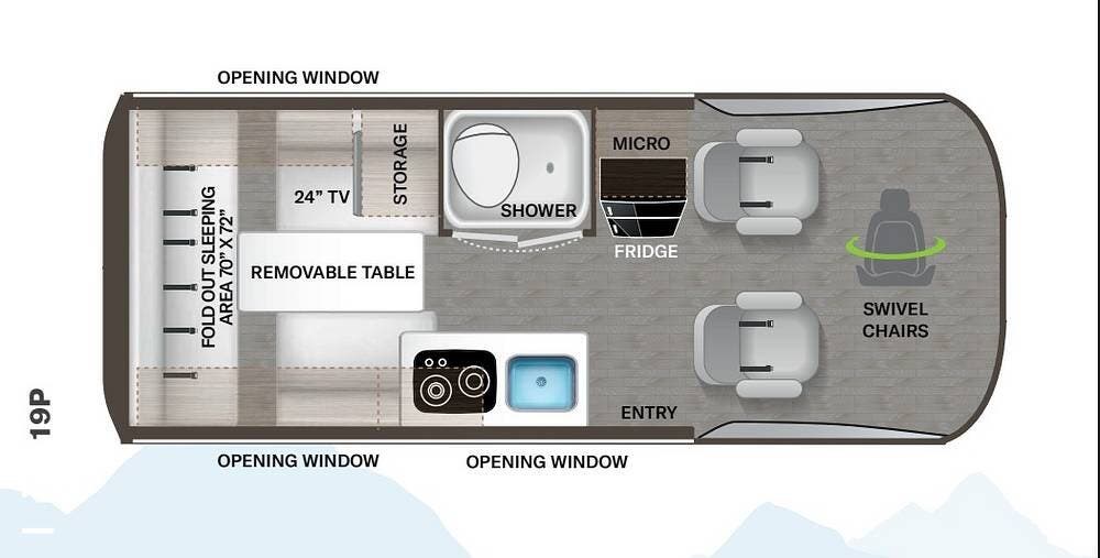 Used 2023 Thor Motor Coach Tranquility 19P 4x4 available in Geneva, Illinois