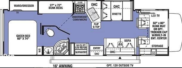 2023 Sunseeker 3270S by Forest River from Pop RVs in Marble Falls, Texas