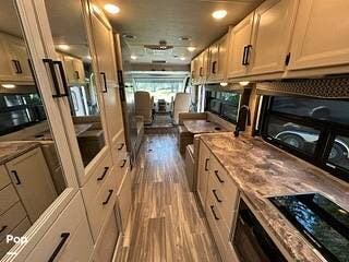 2023 Thor Motor Coach Vegas 24.3 - Used Class A For Sale by Pop RVs in Cushing, Maine features Generator, Slideout, Air Conditioning, Awning, Leveling Jacks