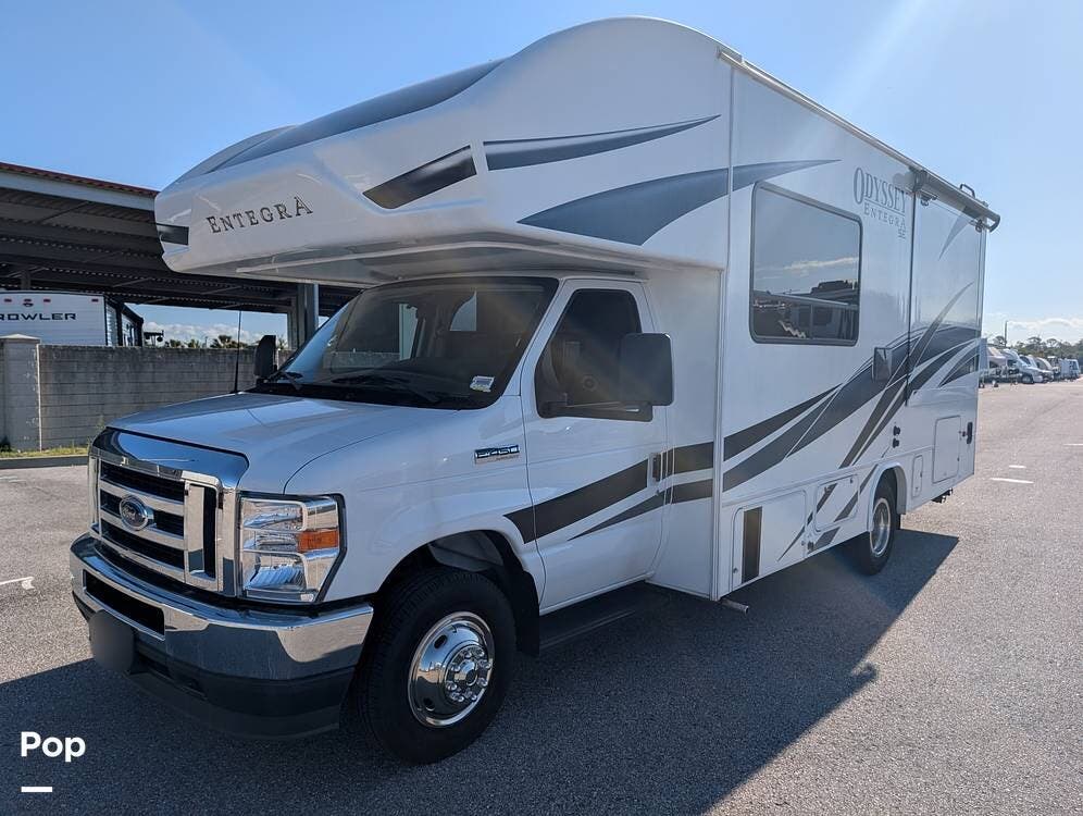 2024 Entegra Coach Odyssey SE 22C - Used Class C For Sale by Pop RVs in Sanford, Florida features Awning, Generator, Air Conditioning, Slideout