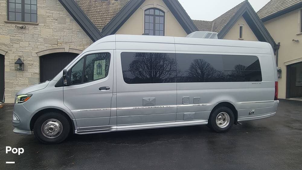 2023 Airstream Interstate 24GL (E1 Pkg) - Used Class B For Sale by Pop RVs in Naperville, Illinois features Air Conditioning, Awning