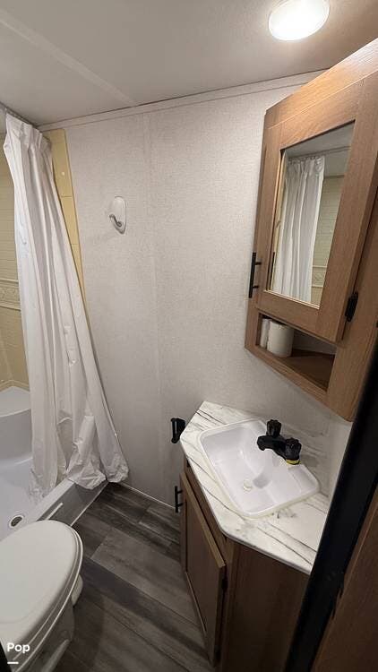 2022 Forest River Avenger 24BHS - Used Travel Trailer For Sale by Pop RVs in Marietta, Georgia features Slideout