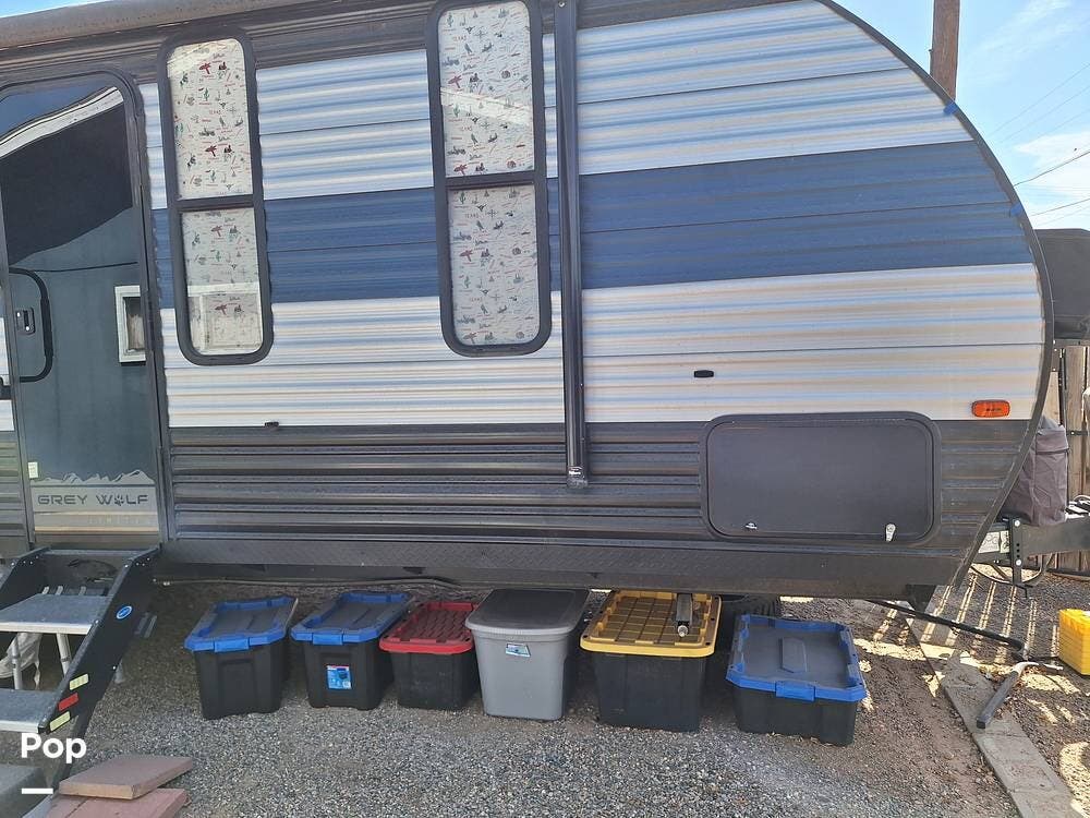 2021 Forest River Forest River Grey Wolf 22R - Used Travel Trailer For Sale by Pop RVs in Buckeye, Arizona