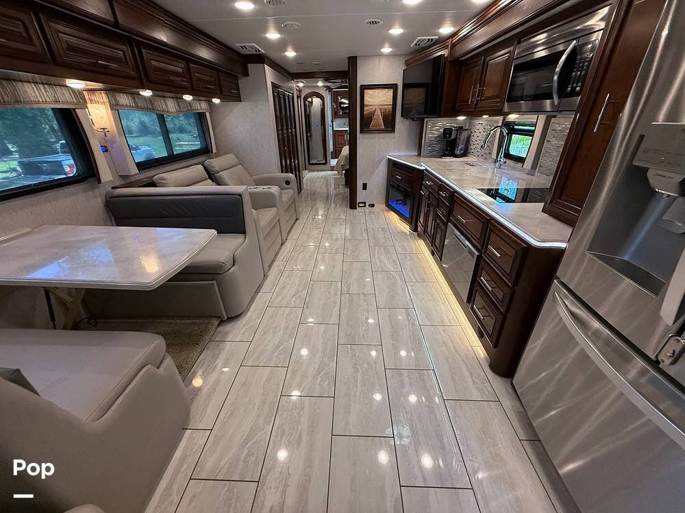 2022 Forest River Berkshire XL 40C - Used Diesel Pusher For Sale by Pop RVs in Tampa, Florida features Slideout, Leveling Jacks, Air Conditioning, Generator