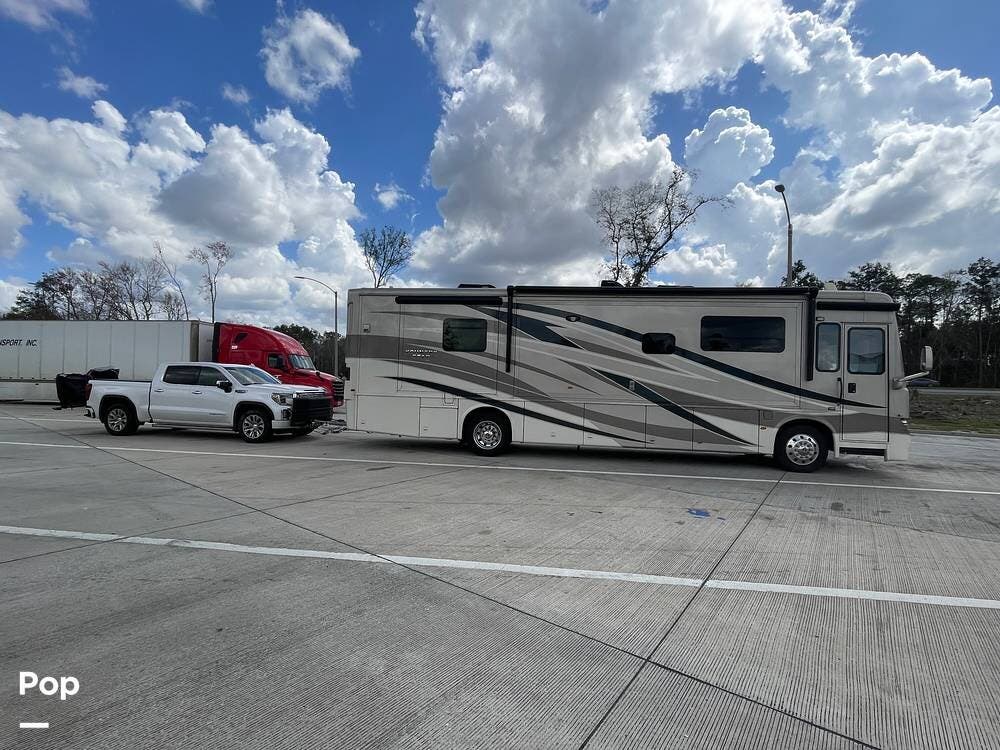 2021 Newmar Kountry Star 3717 - Used Diesel Pusher For Sale by Pop RVs in Nauvoo, Alabama features Generator, Air Conditioning, Slideout, Leveling Jacks, Awning