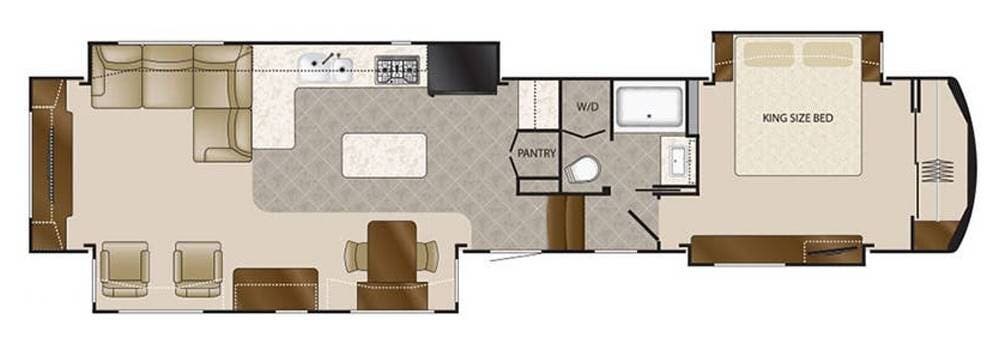 2019 Mobile Suites 44 Memphis by DRV from Pop RVs in Rixeyville, Virginia