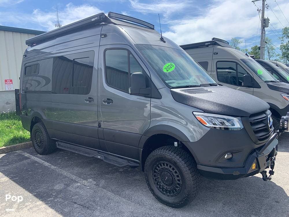 2025 Mercedes-Benz Sprinter 2500 144WB AWD - New Conversion Van For Sale by Pop RVs in Nicholasville, Kentucky features Air Conditioning, Awning