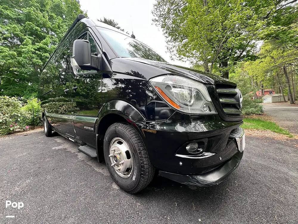 2017 Airstream Interstate Grand Tour EXT - Used Class B For Sale by Pop RVs in Concord, Massachusetts features Awning, Generator, Air Conditioning