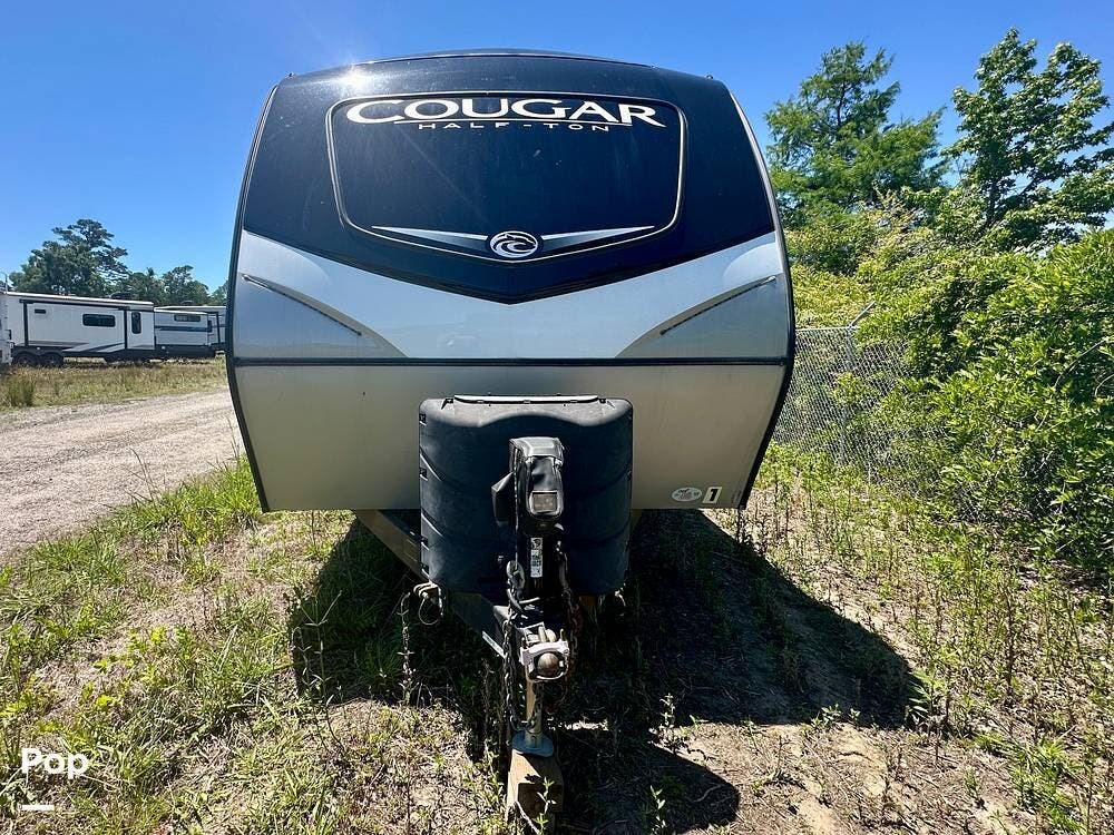 2020 Keystone Cougar 34TSB - Used Travel Trailer For Sale by Pop RVs in Myrtle Beach, South Carolina features Awning, Slideout, Air Conditioning