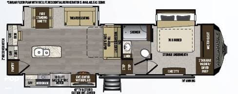 2021 Avalanche 332MK by Keystone from Pop RVs in Lincoln, Washington