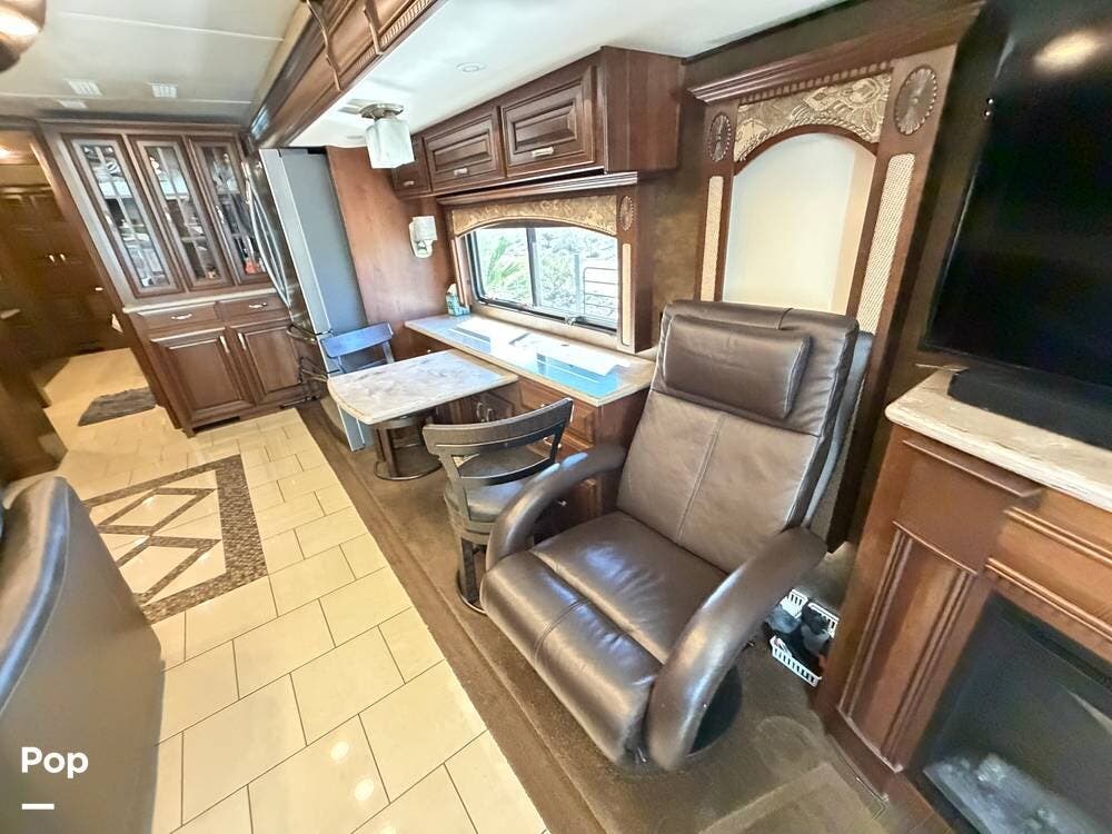 2015 Entegra Coach Anthem 42DEQ - Used Diesel Pusher For Sale by Pop RVs in West Point, Utah features Slideout, Awning, Generator, Air Conditioning