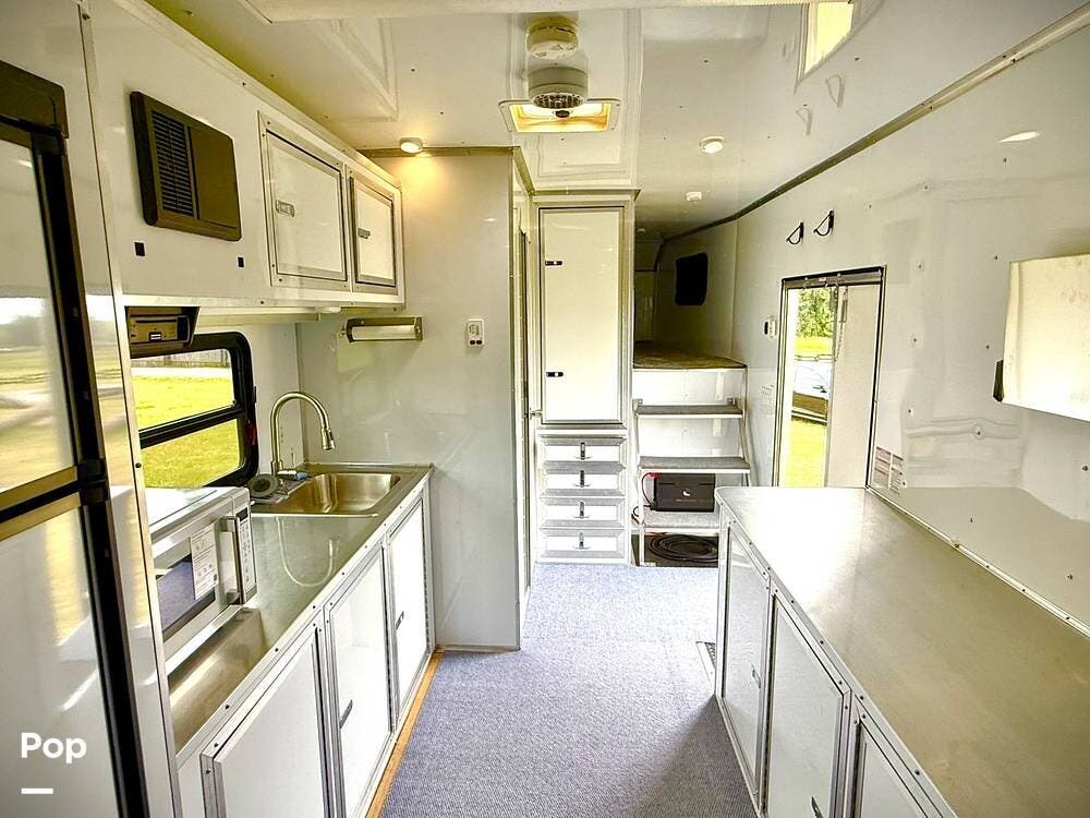 2017 Forest River Continental Cargo XP North 40 - Used Toy Hauler For Sale by Pop RVs in Yelm, Washington features Awning, Air Conditioning